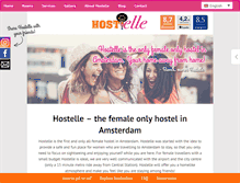 Tablet Screenshot of hostelle.com
